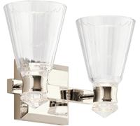 Quintiesse Kayva lámpara de pared x12 W níquel QN-KAYVA2-PN