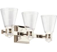 Quintiesse Kayva lámpara de pared x18 W níquel QN-KAYVA3-PN