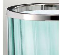 Quintiesse Lámpara de mesa Arno, verde, níquel pulido