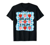 Quinto Grado es mi Mermelada de Fresa Lindo Arco para Maestros de Quinto Grado Camiseta