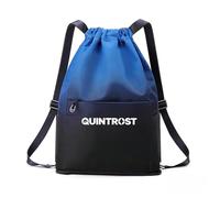 Quintrost Mochilas de Cuerdas Impermeable Bolsa de Deporte, Gran Capacidad Nylon Mochila de Gimnasio con Cordón para Hombre Mujer, Gym Bag de Cincha para Escolar, Senderismo, Casual, Viaje, Playa