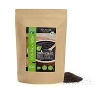 Quinua negra ecológica (1kg), quinoa ecológica negra procedente de agricultura ecológica certificada, sin gluten, sin lactosa, testada en laboratorio, vegana, 100% natural sin aditivos