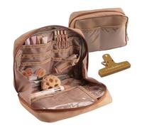 quiodok Capibara Papelería Set, Kawaii Estuche con Compartimentos, Juego de Papelería Capibara con Bolígrafos, Clips, Reglas y Más para Niños y Estudiantes,Regalos para la Vuelta al Cole
