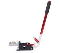 QUIOTUIR Freno de Mano Hidráulico Simracing PC M8/M13 Palanca Universal Ajustable con Sensor Hall Mecanismo de Engranajes y Presión Hidráulica Realista Vertical de Pie para Rally y Drift