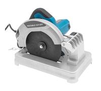 QUIOTUIR Sierra de Corte de Metal Ángulo de Corte 0-45° 1200W 5200rpm Grosor de Corte 0-50mm para Cortar Madera, Acero, Paredes, Suelos, Superficies Metálicas