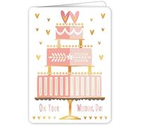 Quire Colourround Card On Your Wedding Day Cake