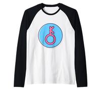 Quirón - Astrología Astrológica Planetoide Zodiaco Camiseta Manga Raglan