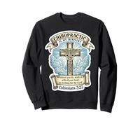 Quiropráctico Cristiano Quiropráctica Es Mi Ministerio Jesús Dios Sudadera