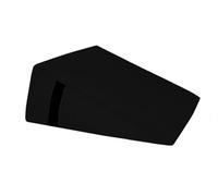 QUIRUMED Cojín Triangular, Medidas 28 x 30 x 13 cm, Color Negro, Ergonómico, Polipiel, Relleno Flexible, Cojín Masaje, Fisioterapia, Apoyo para la Espalda
