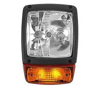 Quisiete Excavadora de 24 V Faros Delanteros LED Indicador de LáMpara de SeñAl de Luz de Trabajo para Manipulador TelescóPico Tractor Carretilla Elevadora de Carga A