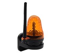 Quisiete Universal 12V-265V LED SeñAl de Alarma Luz EstroboscóPica Luz Intermitente Montaje en Pared LáMpara de Advertencia de Emergencia para Abridor de Puerta