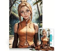Quistis (Final Fantasy) Rompecabezas difícil para Adultos 1000 Piezas Juguete Que desafía la Mente Ocio Suave Corte preciso Regalo Memorable (50x75cm)