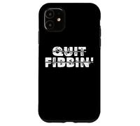 Quit Fibbin Atrial Fibrillation Cardiology LPN Cardiac Nurse Carcasa para iPhone 11