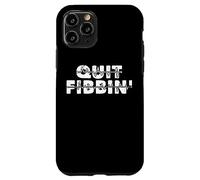Quit Fibbin Atrial Fibrillation Cardiology LPN Cardiac Nurse Carcasa para iPhone 11 Pro