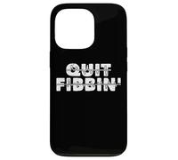 Quit Fibbin Atrial Fibrillation Cardiology LPN Cardiac Nurse Carcasa para iPhone 13 Pro