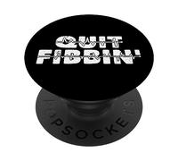 Quit Fibbin Atrial Fibrillation Cardiology LPN Cardiac Nurse PopSockets PopGrip Adhesivo