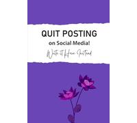 QUIT POSTING ON SOCIAL MEDIA!: Write it Here Instead (Lined Journal)