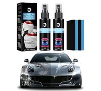 Quita Arañazos Coche,2pcs 100ml Car Scratch Remover,Reparador Arañazos Profundos Coche,Eliminador Quitar Arañazos Coche Vehículos,Spray Arañazos Coche,con Esponja De Limpieza