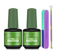 Quita Esmalte Semipermanentes Para Uñas, 2 PCS Removedor Esmalte Semipermanente tener Polish Scraper and Pusher, Segura y Rápida
