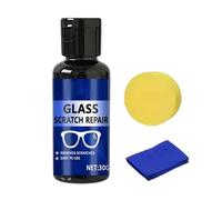 Quitador de Arañazos para Gafas | 30 Ml Loción De Limpieza Y Reparación De Arañazos Para Cristales,Crema Limpiadora Protectora para Gafas | Para de Sol, Parabrisas, Pantalla, Teléfono, Cámara y