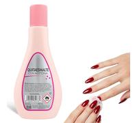 Quitaesmalte con acetona y aceites naturales,Ayuda a eliminar eficazmente los residuos de lacas de uñas convencionales, Hidratante de Uñas, Contiene 200 ml