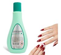 Quitaesmalte sin acetona, Especial para eliminar el esmalte de uñas de gel y porcelana. De fácil aplicación, no deja residuos, Hidratante de Uñas, Contiene 200 ml