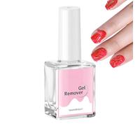 Quitaesmaltes Gel, Removedor de Gel Profesional de 15ml, Líquido Despegable Seguro Sin Remojo Ni Envuelta Para Hogar Manicura Salón Viaje Mujeres Niñas Artistas