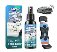 Quitaetiquetas extra fuerte, quitaresiduos adhesivos para coches y marcos de ventanas, quita-superpegamento, spray quitapegatinas, elimina residuos adhesivos y pegatinas - 100 ml