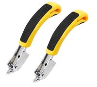 Quitagrapas,2 PCS Quitagrapas Herramienta Removedor de Grapas Resistente Extractor de Grapas Profesional Extractor de Uñas para Muebles Tapicería Madera Suelos