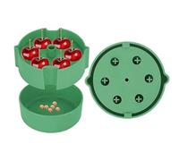 Quitahuesos de Cerezas - Quitahuesos para Cerezas Uvas Azufaifas - Utensilio de Cocina con Empuje Manual para Frutas como Azufaifas y Uvas, para Mermelada y Picnics
