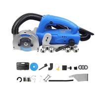 Quitalechos eléctrico de 1200 W, limpiador de lechada eléctrico de 1200 W, 9000 RPM, profundidad de corte ajustable, portátil, resistente, para lechado de azulejos, eliminación de cemento(1.2mm Blade)