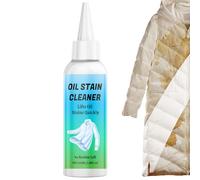 Quitamanchas de Grasa para Ropa - Limpiador con 100 ml | Removedor de Grasa para Ropa | Para Viaje Hogar Tejidos Alfombra Tapicería Sofá Colchón Vino Tinta Sangre Olores