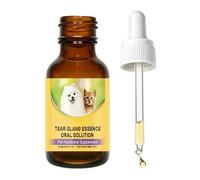 Quitamanchas de Lágrimas para Cachorros,Gotas y Calmantes 25ml | Limpiador de Manchas Lagrimales para Mascotas - 25 ml Cuidado Salud Irritación y Eliminación Residuos para el Aseo Diario Felino