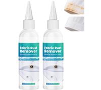 Quitamanchas de Óxido de la Lavandería,2pcs Quitamanchas de Óxido para Telas,Fabric Rust Remover,Removedor de Manchas de Óxido de Tela,Removedor de Óxido de Tela,Quitamanchass de Óxidos para Ropa