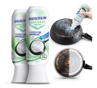 Quitamanchas negras para fondo de olla, elimina la película de barro de algas marinas negras para ollas y sartenes, limpiador resistente para utensilios de cocina de acero inoxidable, eliminación de