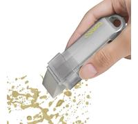 Quitamanchas portátil de acero inoxidable, borrador fácil de cal, herramienta multiusos para en y húmedo, almohadilla de limpieza resistente a la corrosión, diseño compacto, antiarañazos
