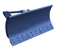 Quitanieves para carretilla elevadora Eichinger, con listón de arrastre de acero