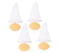 Quitapelos de Mascotas para Lavadora, 4 Piezas Reutilizable Amarillo
