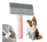 Quitapelusas con mango - Quitapelos de mascotas de 17,5 cm | Afeitadora de pelusa portátil para ropa, sofá, alfombra y automóvil | Herramienta de depilación reutilizable para pelo de perro y gato.