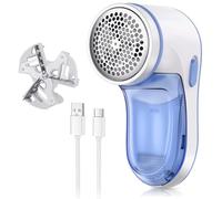 Quitapelusas Eléctrico con Cuchillas de Acero Inoxidable,Cuchilla de Quitapelusas Recargable Potente y Eficiente para Ropa y Muebles,Carga por USB,Quita Bolas de la Ropa para Ropas y Muebles