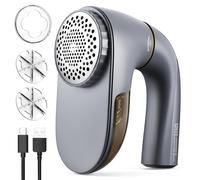 Quitapelusas Electrico, POPCHOSE Quita Pelusas Ropa, Quitapelusas Recargable con Carga Type-C, Potente Maquina Quitar Bolitas Ropa para Ropa y Muebles