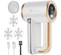 Quitapelusas Eléctrico WiredLux - Quitapelusas Recargable para Ropa y Muebles - 3 Velocidades, Cuchilla de 6 Hojas, Pantalla LED, Carga por USB - Quita Bolitas de Pelusa con Doble Protección