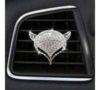 Quitar Fundas Asientos Coche Perfume creativo, Perfume, Clip para coche, acondicionador, piedra para coche, accesorios interiores para coche Coche Colgante De Anime (Silver, One Size)