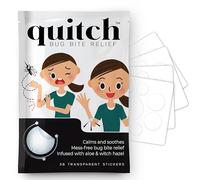 quitch Parche para aliviar picaduras de insectos, apto para FSA, esencial de viaje de verano para niños, alternativa a la picadura de mosquitos, esencial para campamento de verano, alternativa a la