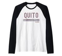 Quito Ecuador | Vacation Travel Camiseta Manga Raglan
