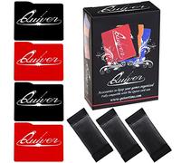 Quiver Time Set de Divisores y Separadores Rojo y Negro, 7 Piezas, Organización Adicional para Estuches de Cartas Quiver, Ideal para Juegos de Mesa, Cartas Coleccionables, Figuras y Más
