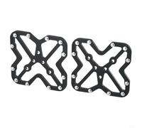 QuivyLivy Adaptador de pedal de bicicleta, adaptador de pedal plano sin clip, cubierta de tacos de plataforma SPD, adaptador de pedal Look KEO, extensor de pedal de ciclismo de carretera, bicicleta de