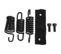 QuivyLivy Aisladores de resorte para equipos de jardín, Aisladores de vibración de motosierra resistente, Juego de resortes de suspensión de motor de motosierra, Muelles amortiguadores de vibración