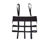 QuivyLivy Bolsa de ventilador de caja estable ajustable para caballos, soporte de ventilador colgante de PVC 600D para graneros puestos Rvs, cubierta de ventilador de 20 x 20 pulgadas con correas de