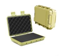 QuivyLivy Caja de herramientas resistente para herramientas y equipos, organizador de almacenamiento de plástico resistente impermeable hermético, investigación de campo y estuche de fotografía al